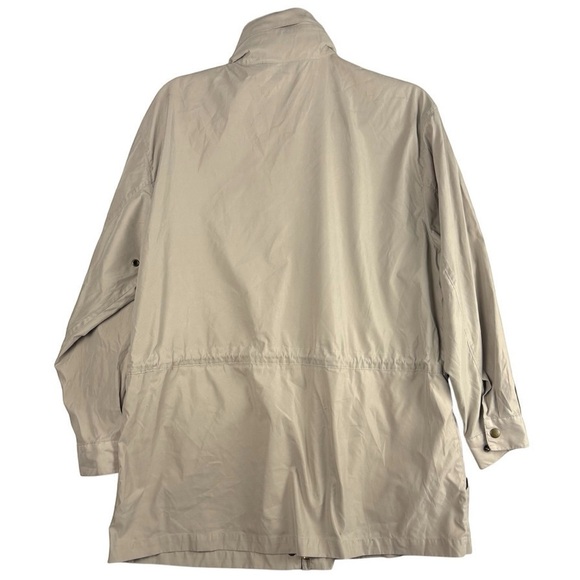 VTG Nordstrom Women's Creamy Jacket Petite M Hidden Hood - Picture 4 of 7